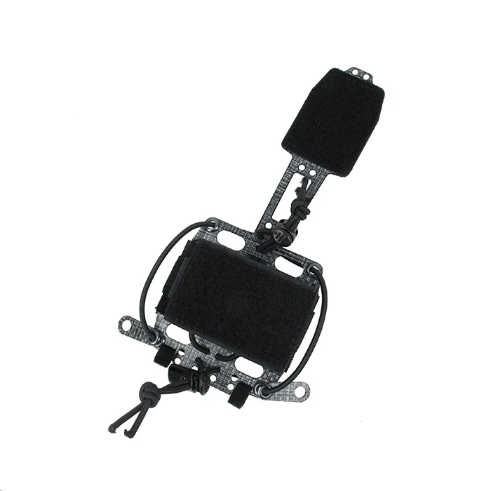 Tactical 001Tm3505  Outdoor Sports Helmet Multifunctional T-Type Battery Box Storage Bag Carbon Fiber Material