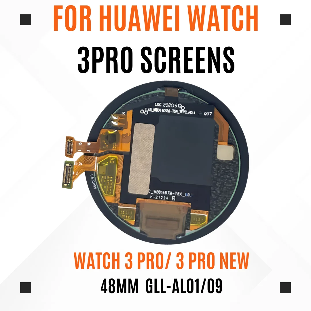 Для Huawei Watch 3 Pro 48 мм GLL-AL01GLL-AL09 ЖК-дисплей с цифровым преобразователем сенсорного экрана в сборе для Huawei Watch 3 Pro 48 мм (art.: 3920d080dd99b) - 3920d080dd99b