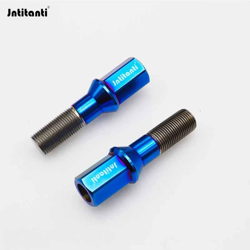 

Jntitanti Factory Gr5 титановый болт ступицы колеса M14 * 1,25*40 мм с конусным сиденьем для BMW MINI и Toyota