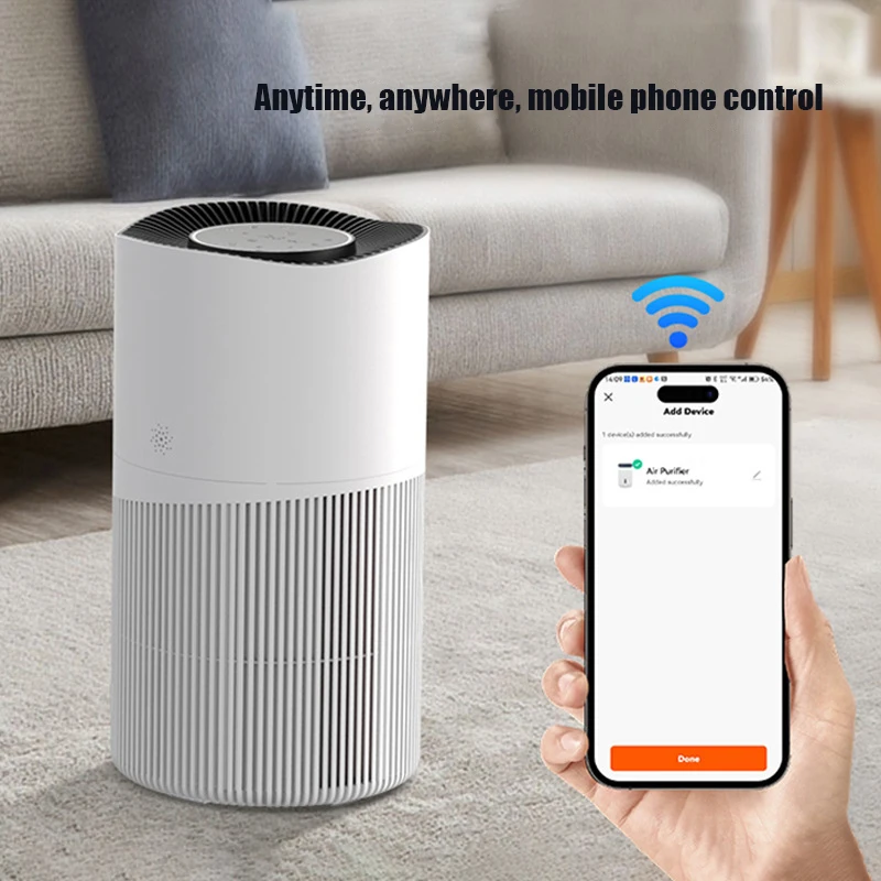 Интеллектуальный бытовой очиститель воздуха с отрицательными ионами WIFI