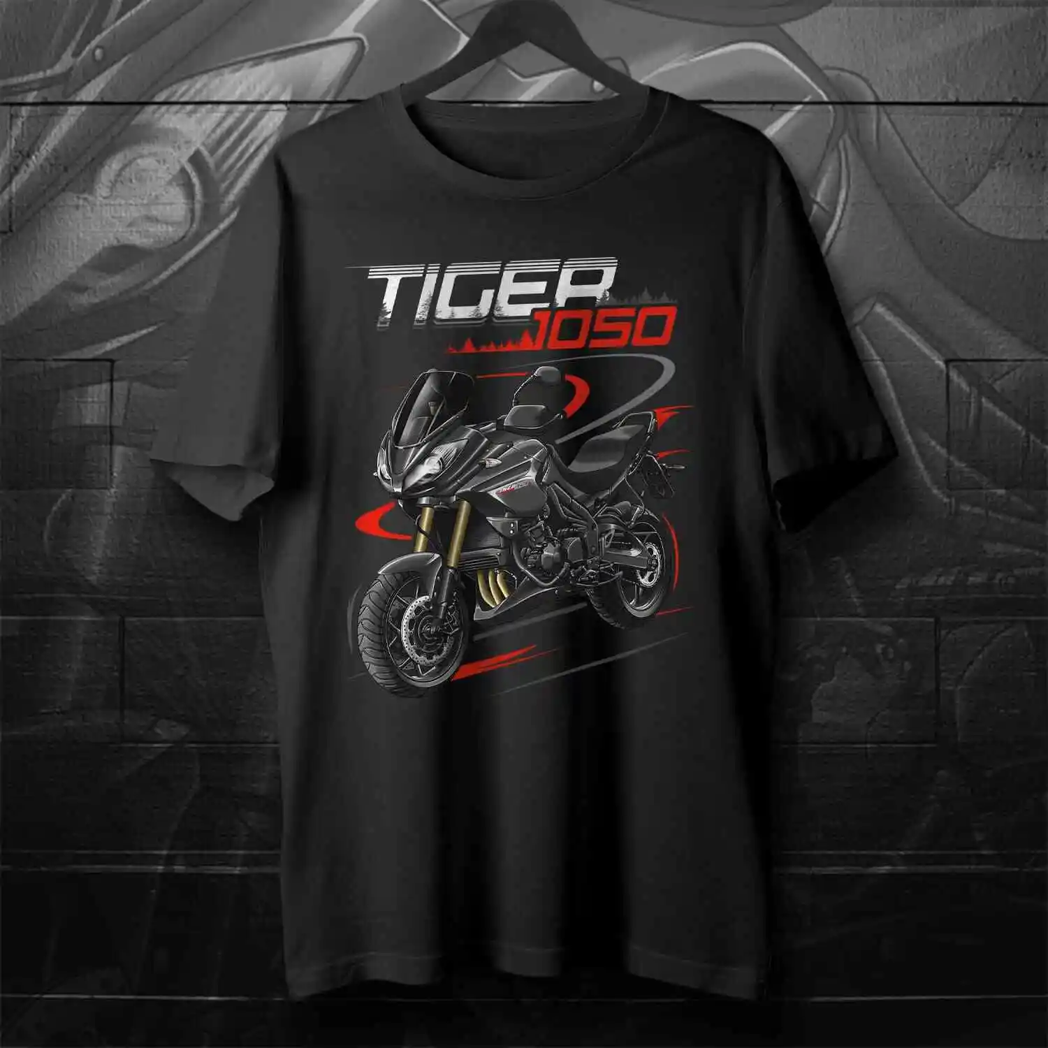 

Tiger 1050 2007-2012 Motorcycle T-Shirt for ADV Riders