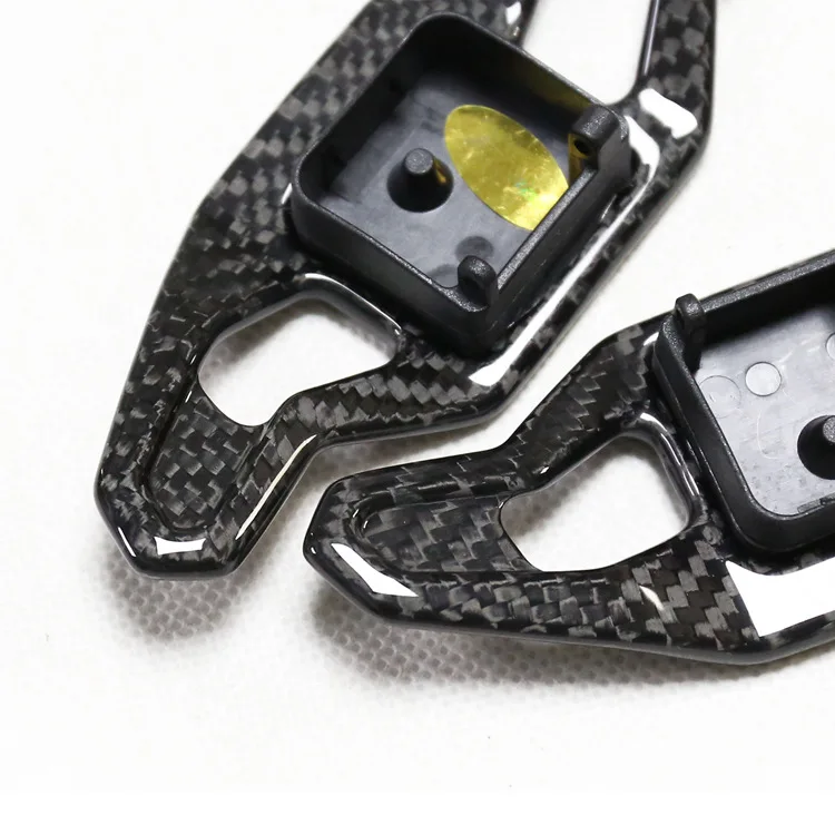 2 шт. рычаги руля из углеродного волокна для Audi S RS SQ Q 3 4 5 6 7 8