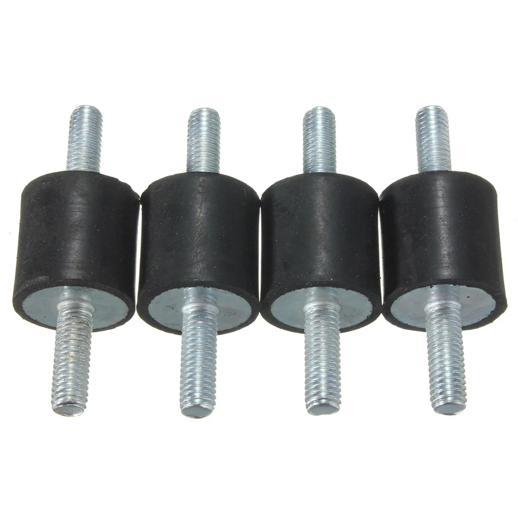 

4 шт./компл. M6 Резиновые Стальные крепления, антивибрационный амортизатор для воздушных компрессоров, сварочный аппарат водяного насоса