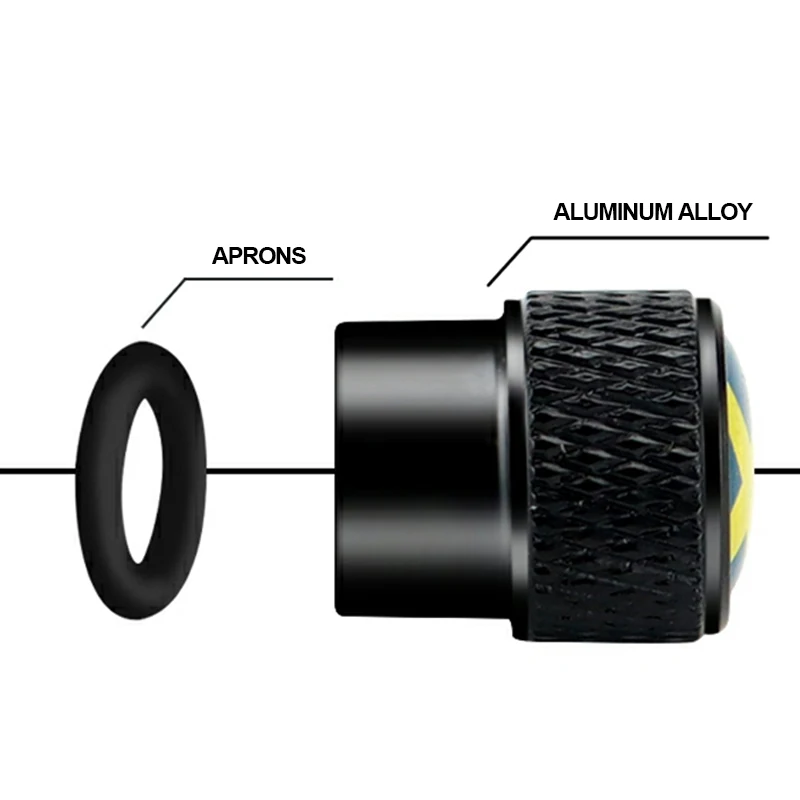 4 шт. Алюминиевый клапан автомобильной шины круглый Клапан Пылезащитный Чехол