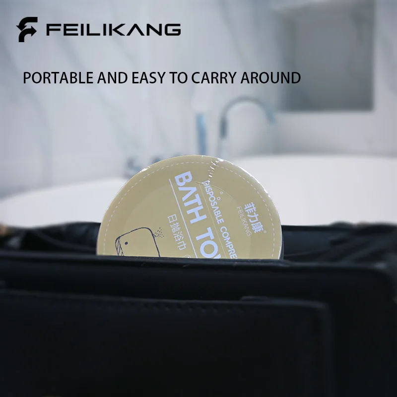 70×100cm 10PCS Travel Disposable Bath Towel Compressed Non-Woven Disposable Towel Soft Portable Face Towel