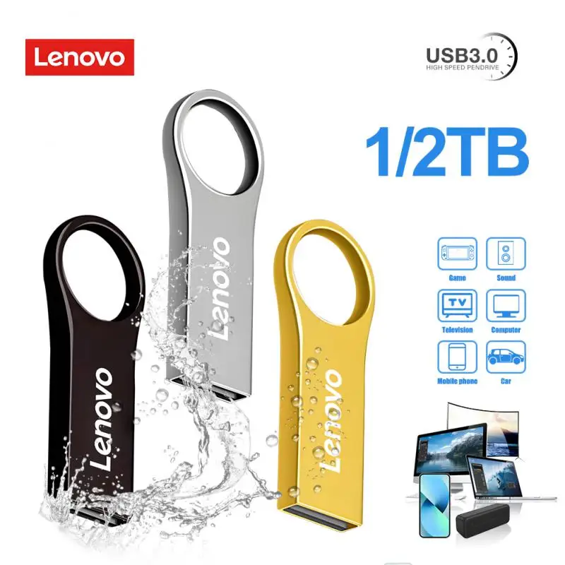 

Lenovo USB флеш-накопитель, 3,0 Гб, 512 ГБ, 256 ГБ