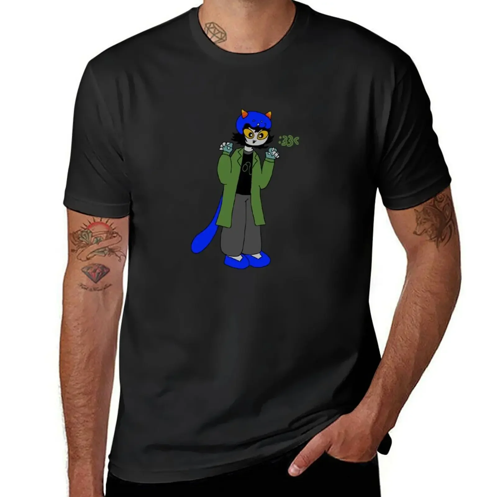 Футболка nepeta leijon (homestuck) простые заготовки футболки эстетическая одежда рубашки