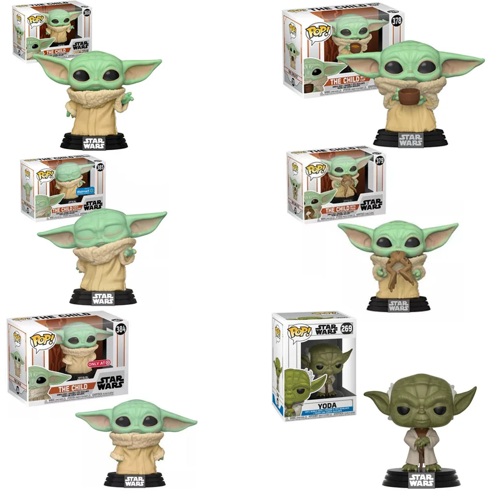 Funko Pop The Child #385 #368 #378 #379 #384 Yoda #269 виниловая экшн-фигурка игрушки куклы подарки для