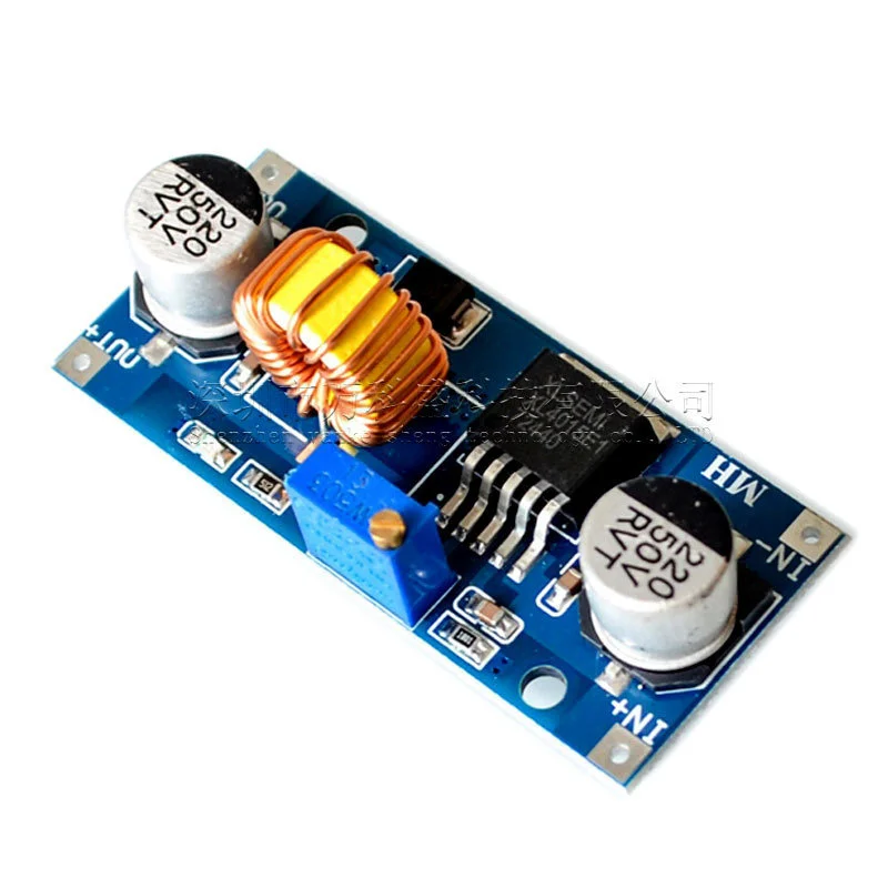 

DHL 200Pcs C-DC Xl4015 Adjustable step-down Module 4 ~ 38V High Power 96% High Efficiency Low Ripple 5A