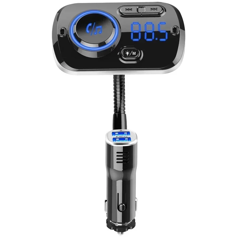 Автомобильный Bluetooth MP3 FM-передатчик QC3.0