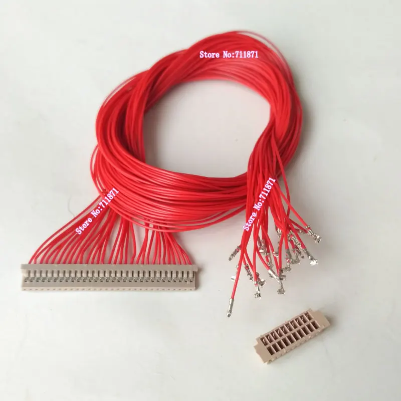 Фото Кабель для экрана DIY DF13-20DS-1.25C, DF14-30S-1.25C, 30-контактный, полный комплект, DF14 30S 20-контактный, DF13-20DS, провод для подключения экрана №2