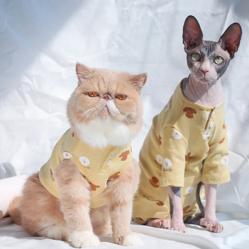 

Новинка, жилет MPK для домашних животных, кошек, весенний и осенний хлопковый жилет, симпатичный и эластичный жилет, также подходит для собак