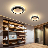 led ceiling lamps decorative light modern round creative home kitchen loft study corridor simple modern round bedroom fixture