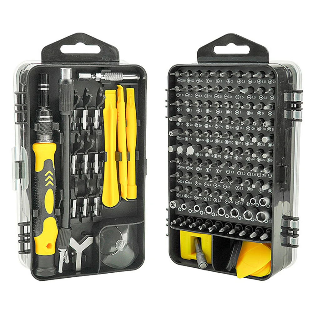 

138 in 1 Magnetic Laptop Screwdriver Kit with Storage Box 138pcs Computer Screwdriver Set Multifunctional for Mobile Phone Watch