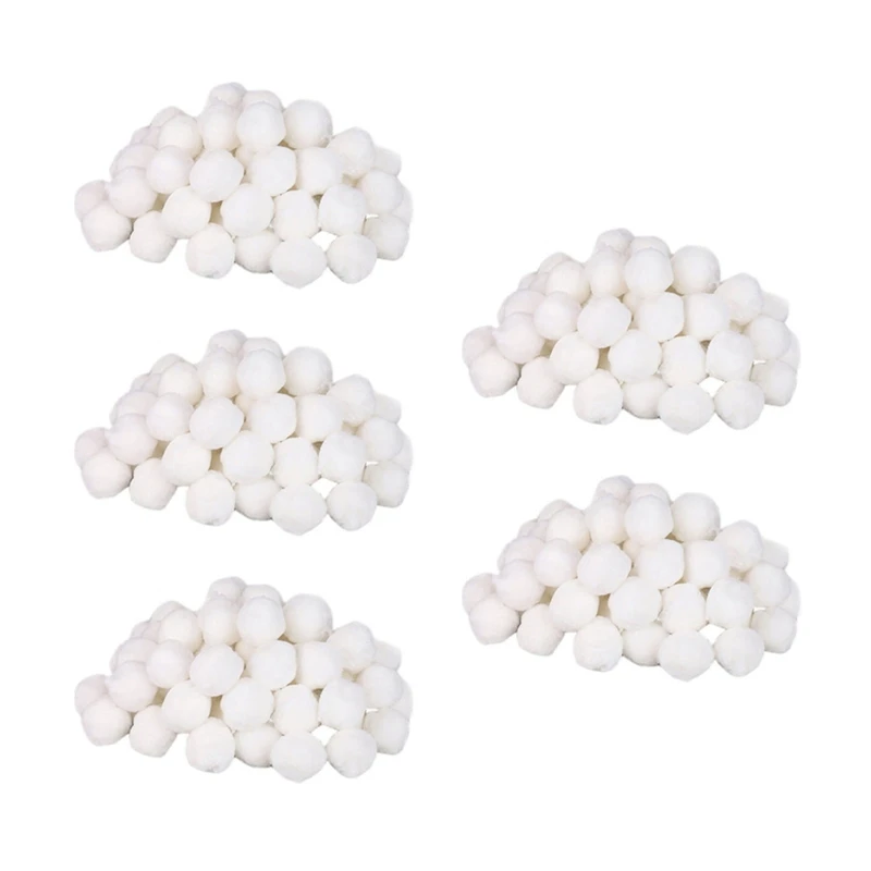 

5X Swimming Pools Filter Balls Portable Wet Dry Cotton Canister Clean Fish Tank Filter Material Water Purification Fiber