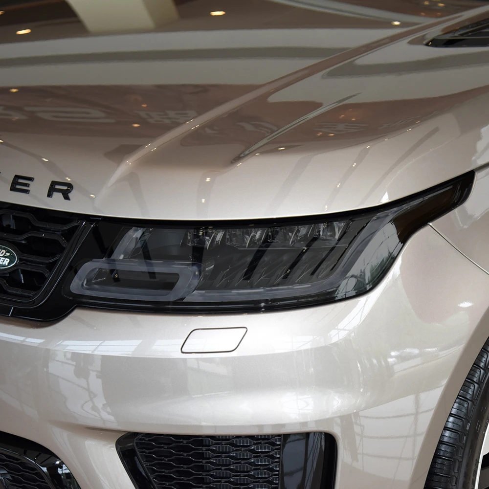 2 шт. для Range Rover Sport L494 2014-настоящее время тонировка автомобильной фары Черная