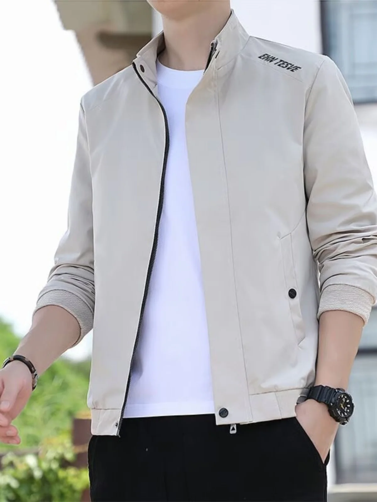 Куртка Верхняя одежда Мужская ветрозащитная водонепроницаемая весенне-осенняя