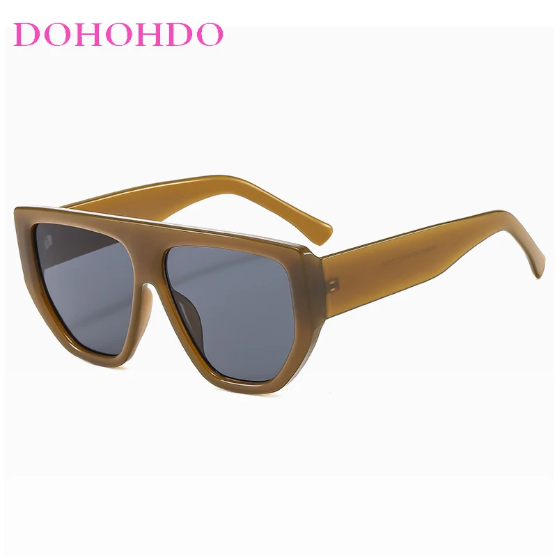 DOHOHDO новые Ins популярные квадратные солнцезащитные очки женские ретро панк