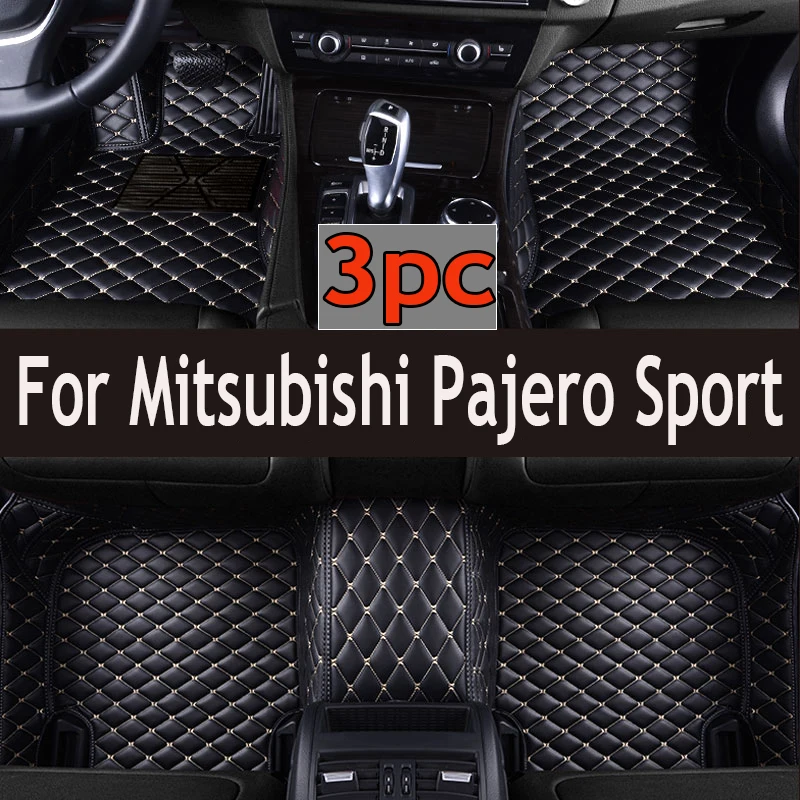 

Автомобильные коврики для Mitsubishi Pajero Sport 2015 2014 2013 2012 (5 сидений), интерьерный стиль, автомобильные коврики, водонепроницаемые коврики