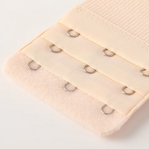 2Pcs Women Bra Extenders Extension Strap Underwear Lengthen Belt Buckle 3 Row 3 Hooks Elastic Adjustable Intimate Accessories