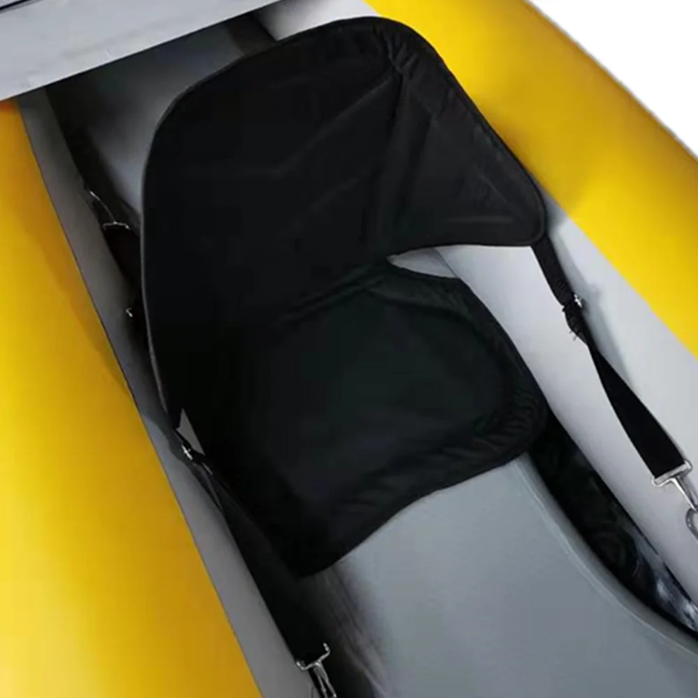 Оптовая продажа 2-местное надувное каноэ складной каяк с сиденьем в рамке