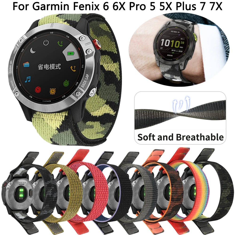 

Ремешок для смарт-часов Garmin Fenix 6 6X Pro 5 5X Plus 7 7X, 22 дюйма, 26 мм
