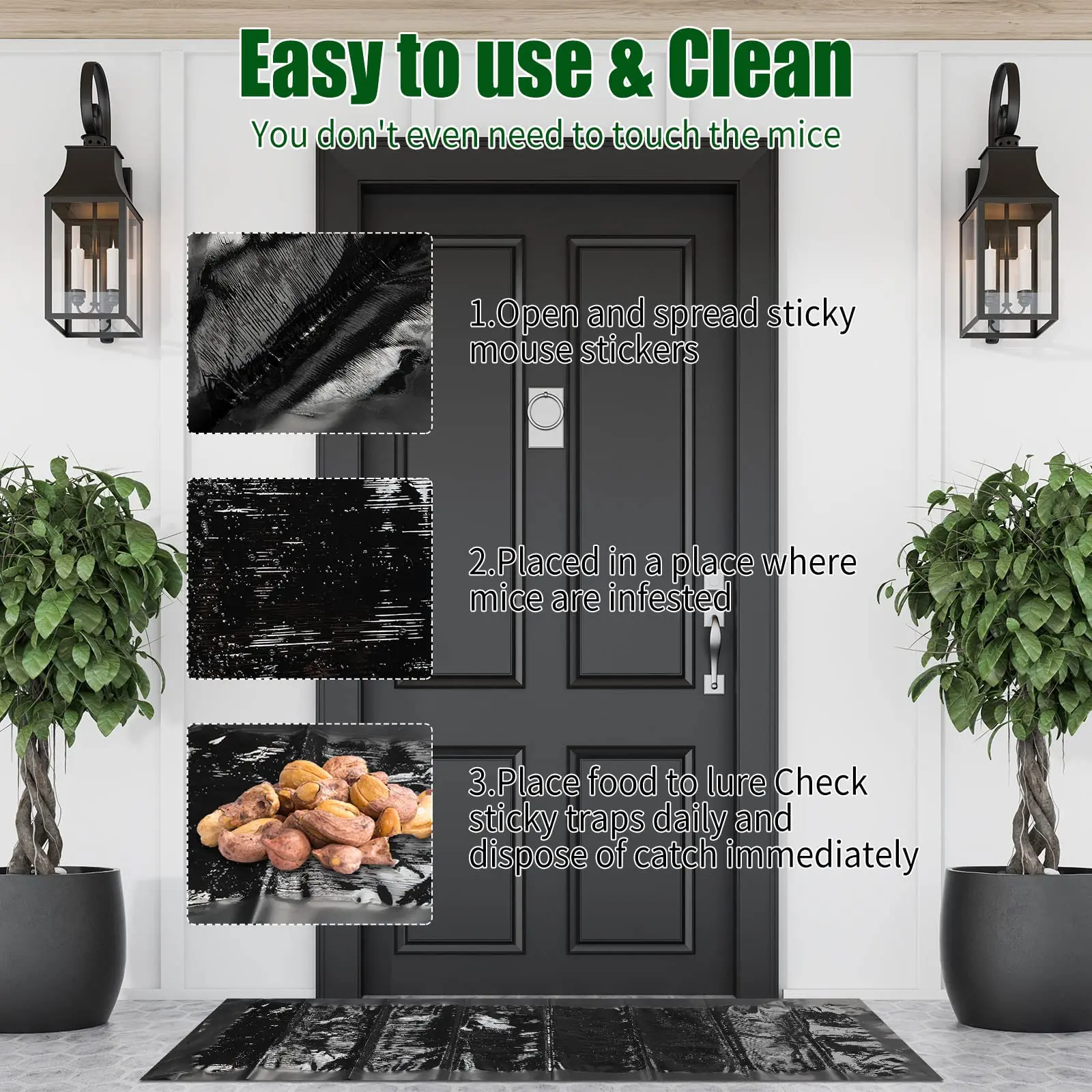 Супер Прочная Доска-ловушка Для Мыши 120x28 См Большая Липкая Доска Мышей