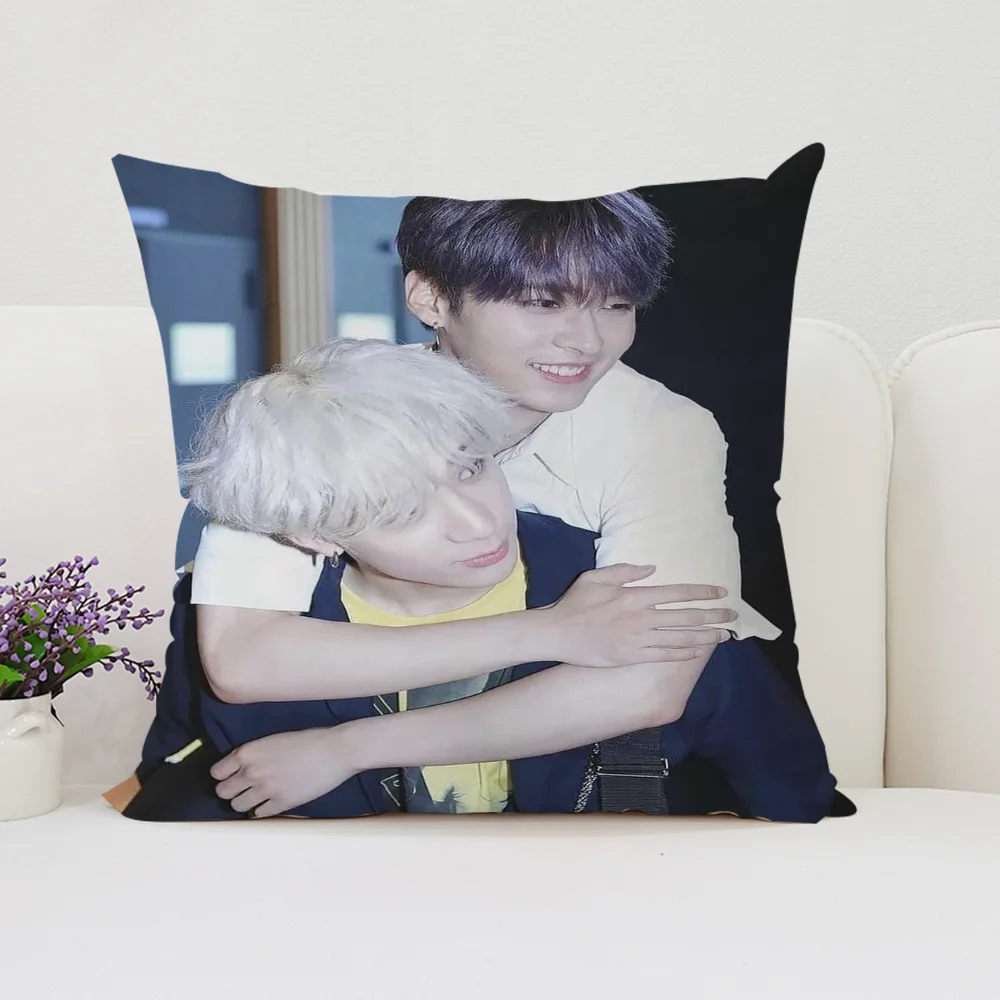 Роскошный чехол для подушки B-Bang Chan роскошные наволочки кровати 40x40 эстетическое