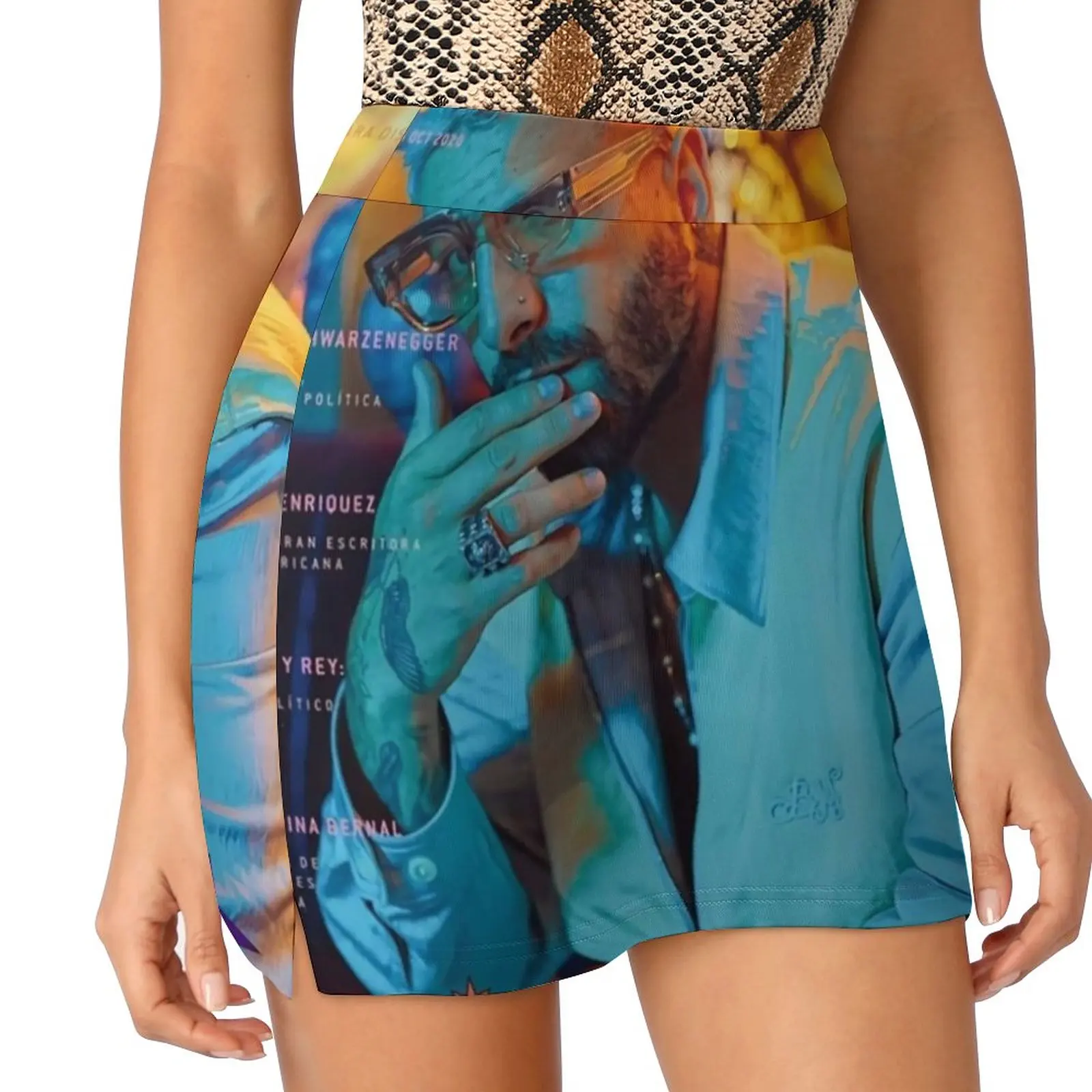 Крутая женская юбка Malumas Cover Эстетические юбки Новая мода Короткие Cool Aesthetic Hawai Travi