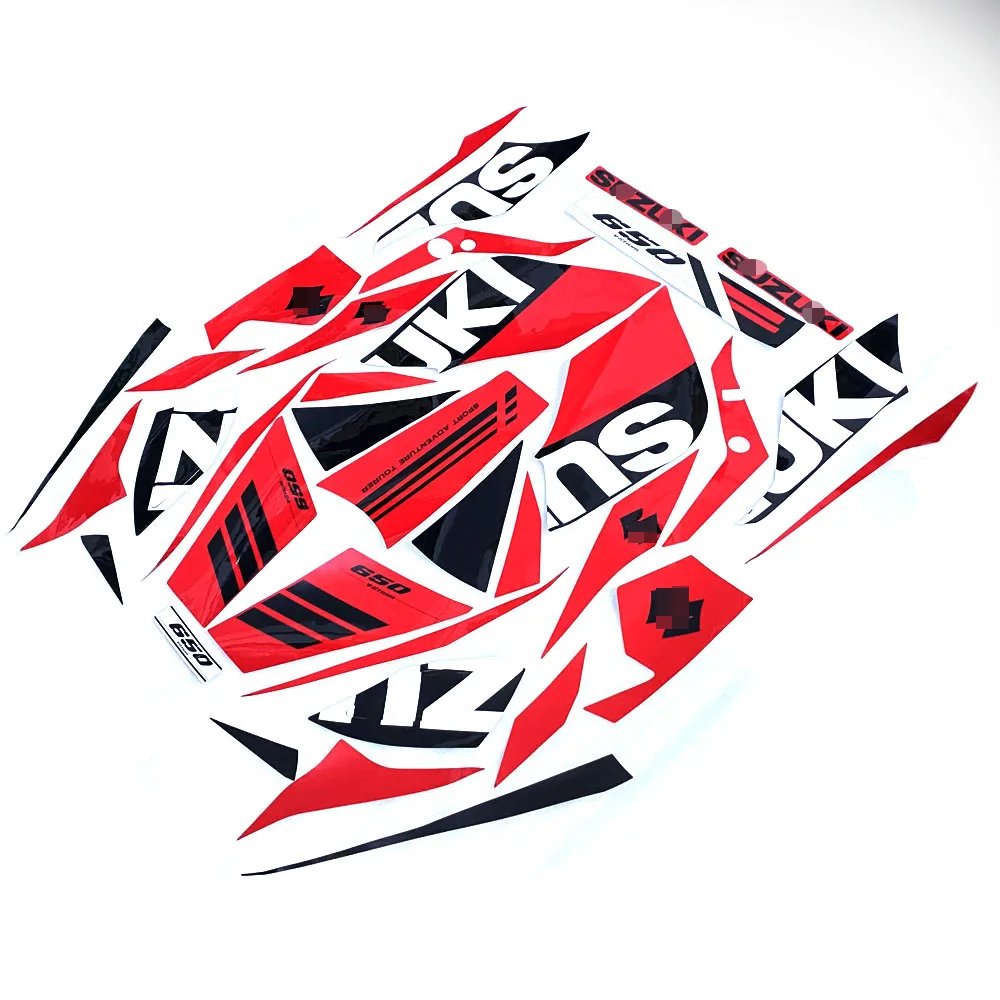 

Motorcycle Decals Decoration Fuel Tank Body Protection Sticker For Suzuki V-Storm DL650 DL 650