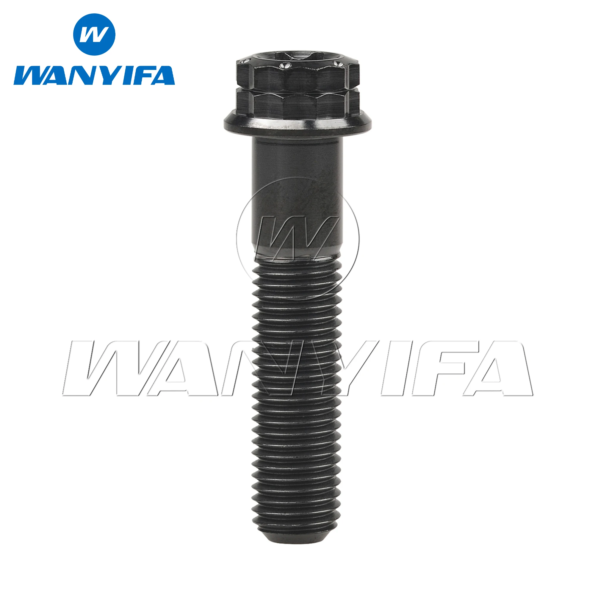

Титановый болт Wanyifa M10x20 25 30 35 40 45 50 55 60 65 70 мм Фланец 12-точечная головка Torx с винтом с логотипом «W» для мотоцикла автомобиля