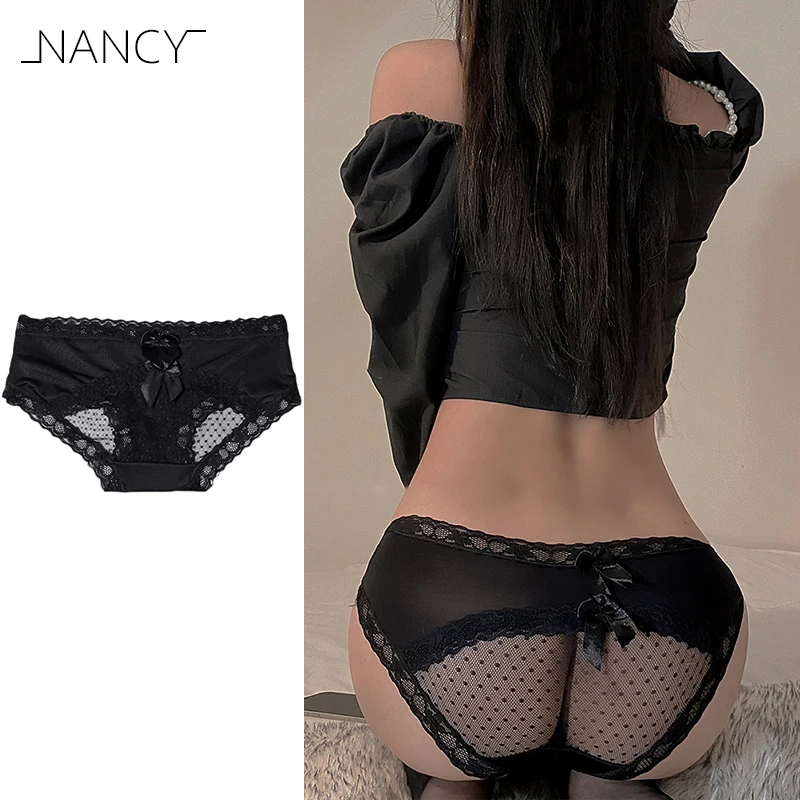 

Lace Underwear Panties for Women's Panties Set Sexy Intimate Lingerie Lace Nylon Erotic Briefs Transparent Pantie Female