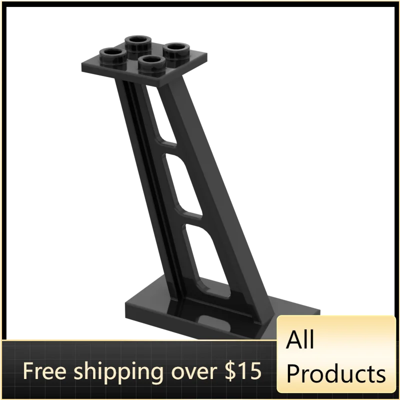 Высокотехнологичные сборные детали 4476 2x4x5, 10 шт., наклонный кронштейн, конструктор, Набор сменных деталей, игрушка для детей, подарки Высокотехнологичные сборные детали 4476 2x4x5, 10 шт., наклонный кронштейн, конструктор, Набор сменных деталей, игрушка для детей, подарки