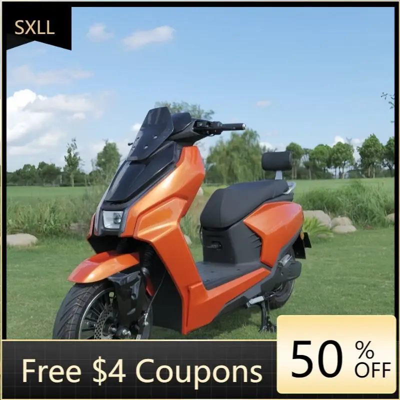 Фото Электромотоцикл SXLL LVJIAN E4 1500W 60/72V, скорость до 65 км/ч, запас хода 45-100 км, для взрослых. №1