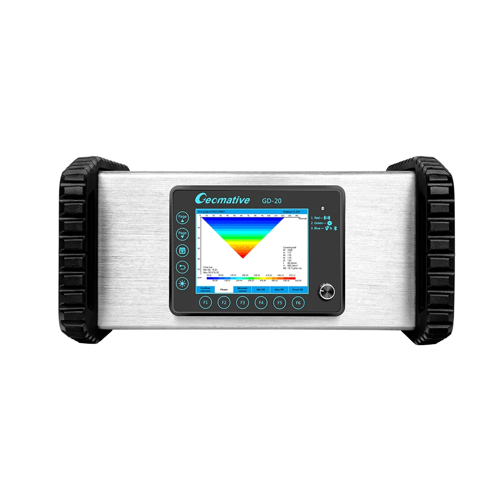 

groundwater detector, Gemative GD-20 2D/3D multi-channel ERT geophysical survey image system.