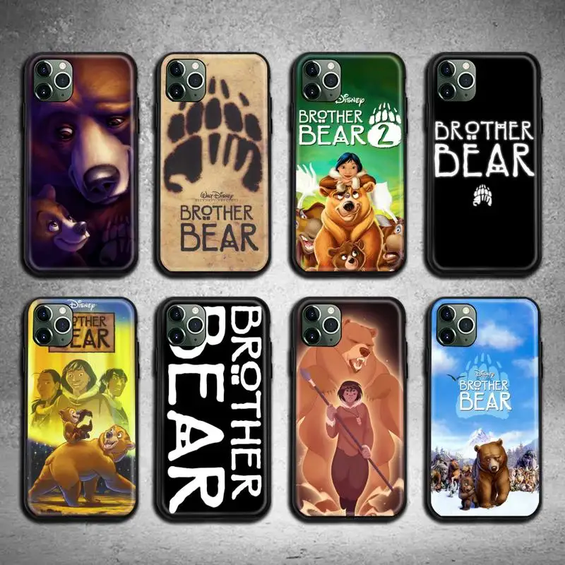 

Disney Brother Bear Phone Case For iphone 13 12 11 Pro Max Mini XS Max 8 7 6 6S Plus X 5S SE 2020 XR cover