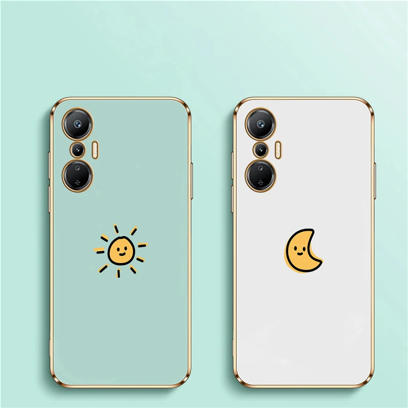 Painting Sun Moon Soft Cover For Infinix Hot 20S 30 12 Play 11 nfc 10i 9 8 Silicone Shockproof Pattern Back Cover Capa images - 6