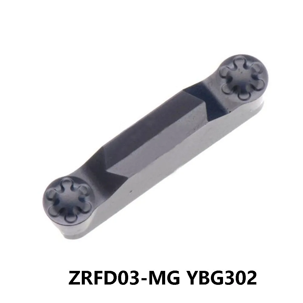 Оригинальные твердосплавные вставки ZRFD03-MG YBG202 YBG302 Токарный станок ZRFD03 MG Токарные