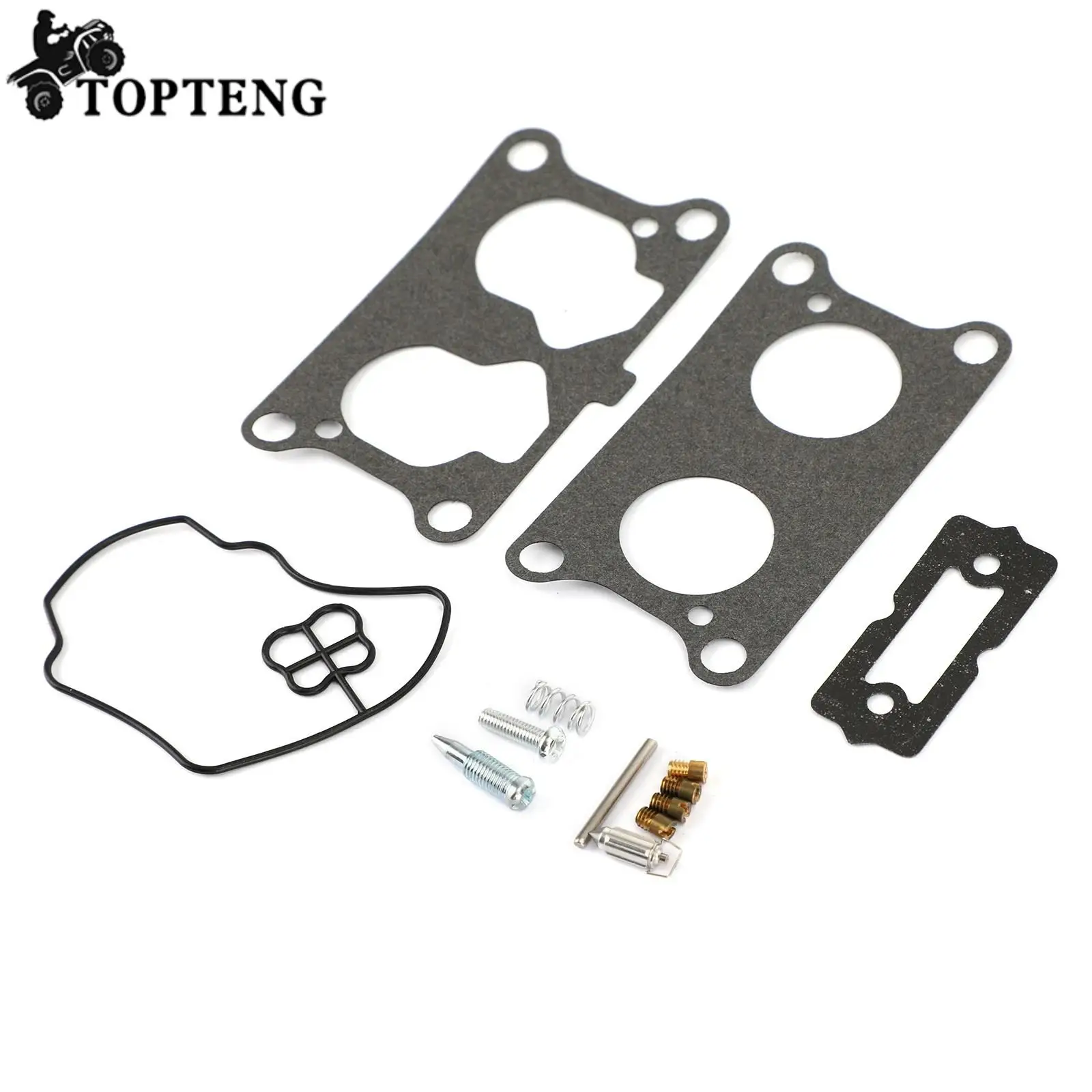 

Topteng Carburetor Carb Repair Rebuild Kit For Kawasaki Mule 3010 KAF620 E H J K 2001-2008 15003-2766 Motorcycle Accessories