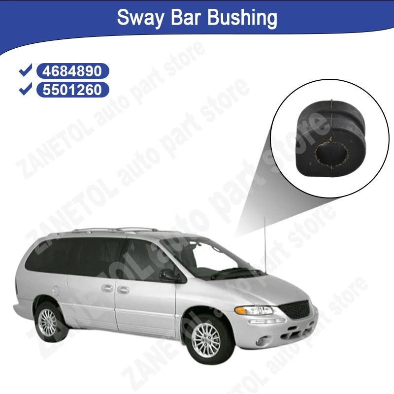 Фото 4684890 TD4010W ZANETOL Втулка стабилизатора для DODGE CARAVAN 1996~2000, DODGE GRAND CARAVAN 1996~2000, CHRYSLER GRAND VOYAGER 2000 №4