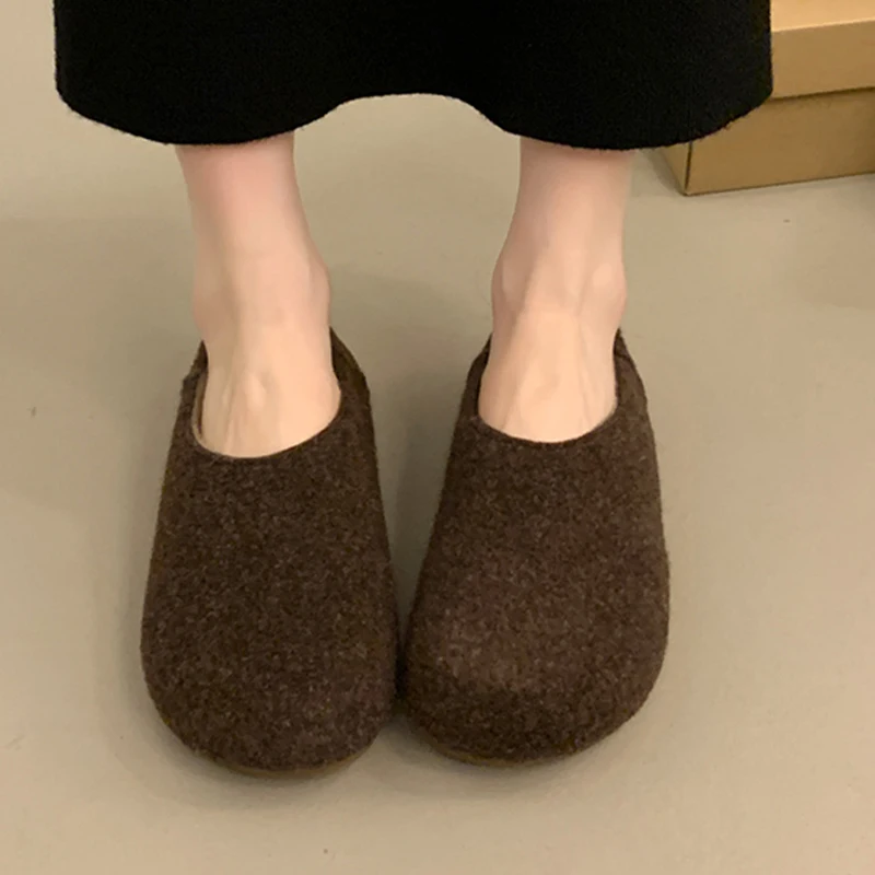 Женская хлопковая обувь на плоской подошве зимние замшевые ботинки женские