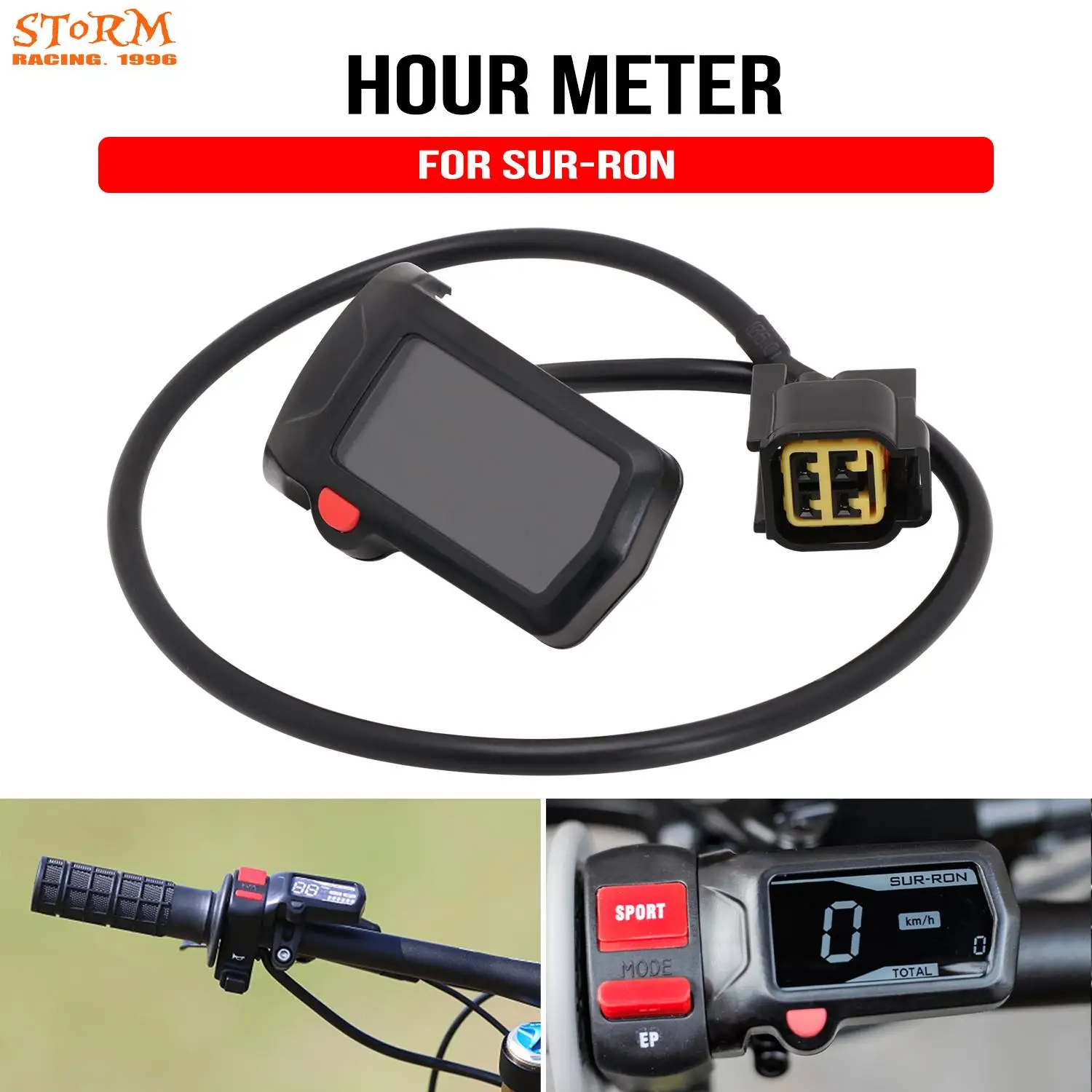 

Motorcycle Accessories Speed Meter Speedometer Odometer Tachometer Gauges For SURRON Sur-Ron Light Bee Off-Road Electric Vehicle