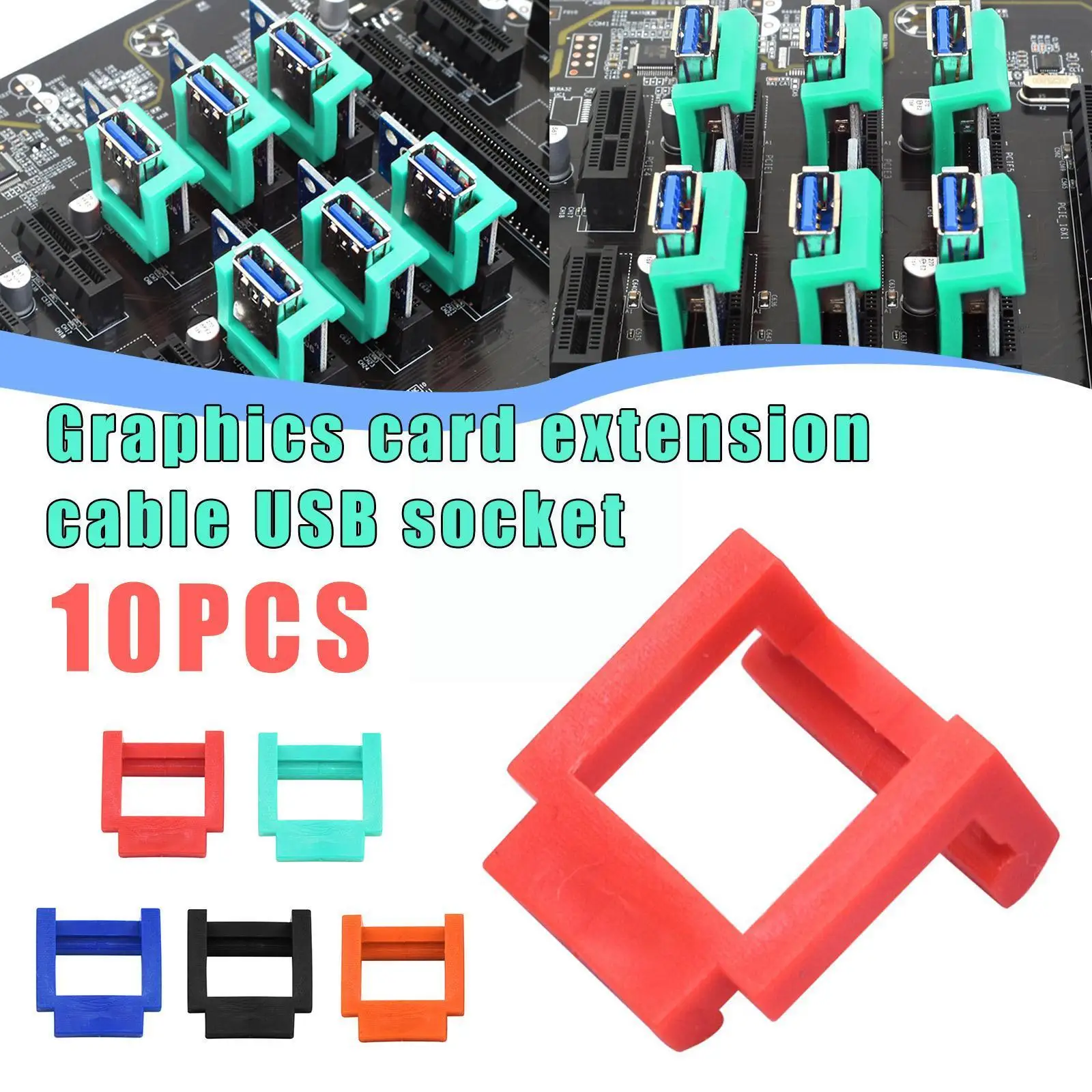 

Retainer Cable Extension Retainer Mount Eth Btc Mining Fix Lock 10 Pcie Easy Pieces Cable X16 X1/pcie Retainer Extender N6c0