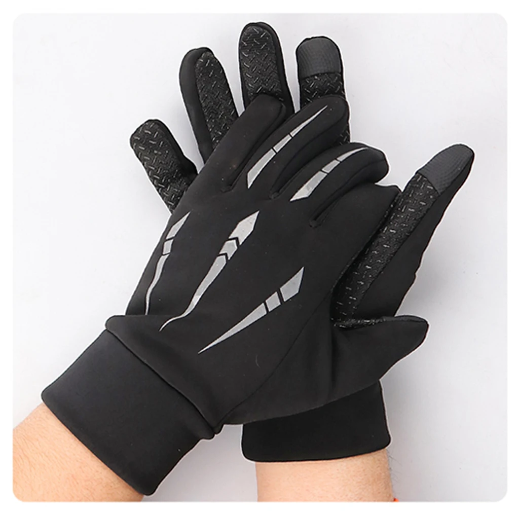 

1 пара, мужские зимние перчатки для езды на велосипеде