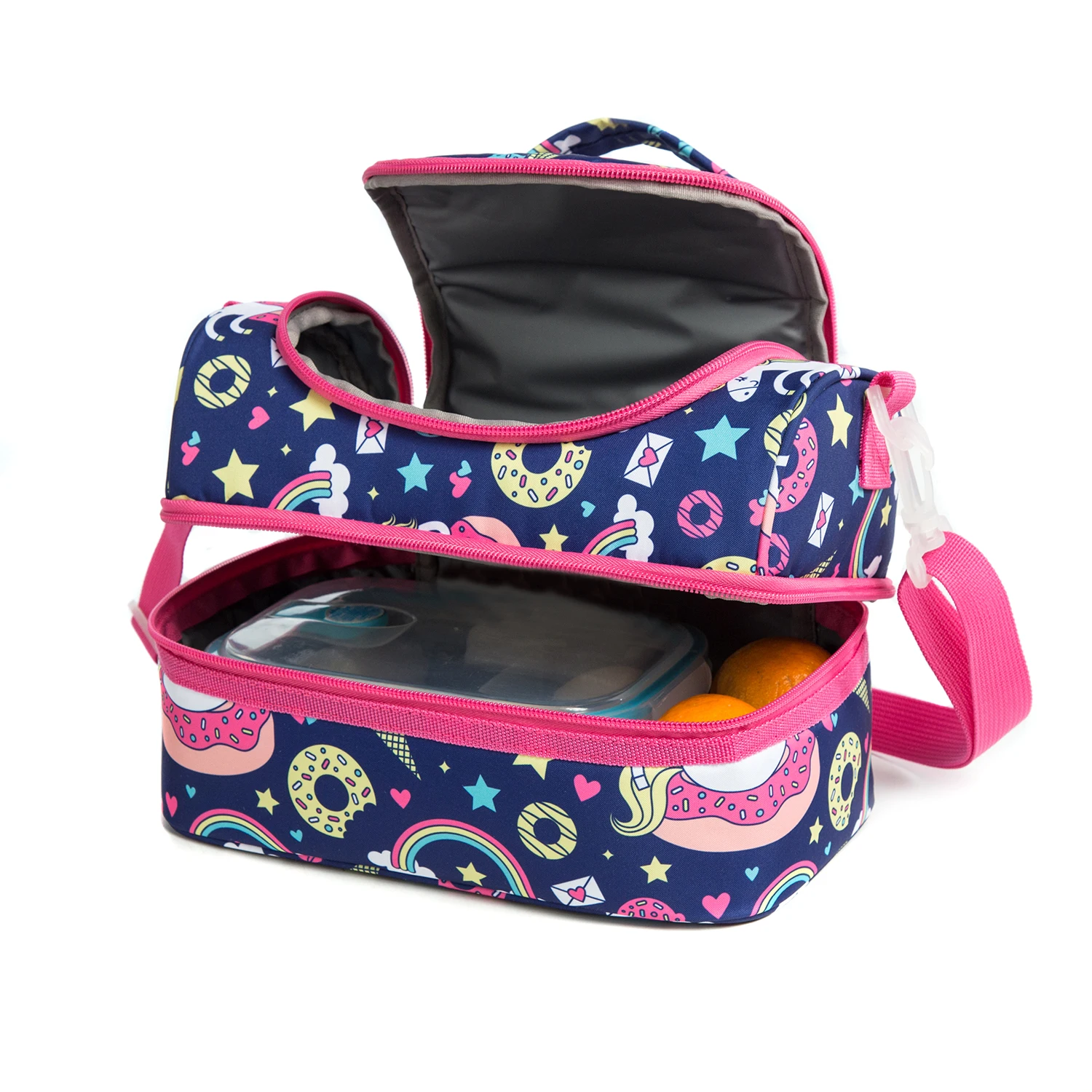 Сумка-тоут женская с изоляцией охладитель еды для детей работы школы пикника