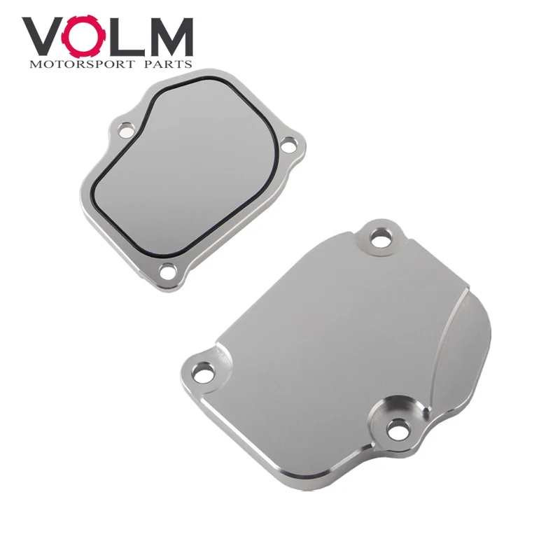 Car Modified Aluminum alloy Timing Chain Tensioner Cover Plate fit for Honda k20 k24 engine images - 6