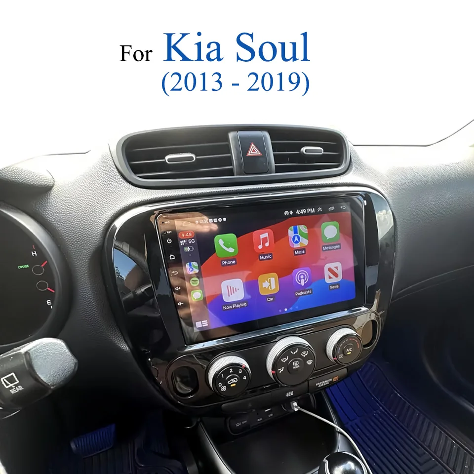 

Для Kia Soul 2013 2014 2016 2018 2019 Android 14 Автомобильное авторадио стерео радиомагнитофон Планшет с 4G Lte WiFi SWC DSP