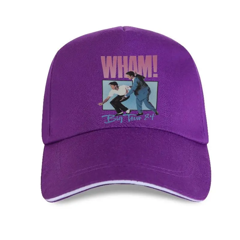 

new cap hat Wham Big Tour White Adult Baseball Cap