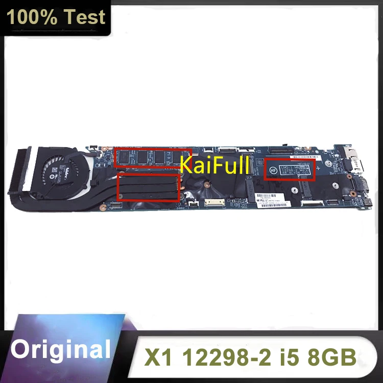 Оригинальная материнская плата для ноутбука Lenovo ThinkPad X1 Carbon 12298 X1C 48.4LY06.021 с