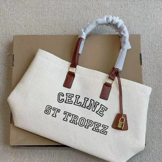 

Luxury Brand Classic Casual Ladies Large Capacity Canvas Bag 2022 New Famous Designer Fashion Women's Bag with Lock Sac Gg Cc